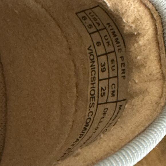 Vionic Kimmie Perforated Suede Slip-On Sneaker Women’s Size 8.5 - Picture 5 of 10